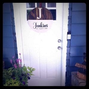 Custom Made Door Sign